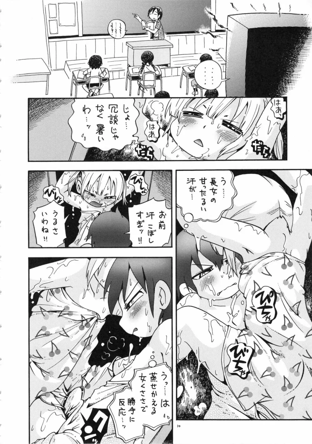 (C78) RPGカンパニー2 (ほしのふうた) みつびたし (みつどもえ、金色のガッシュ!!) Page.9