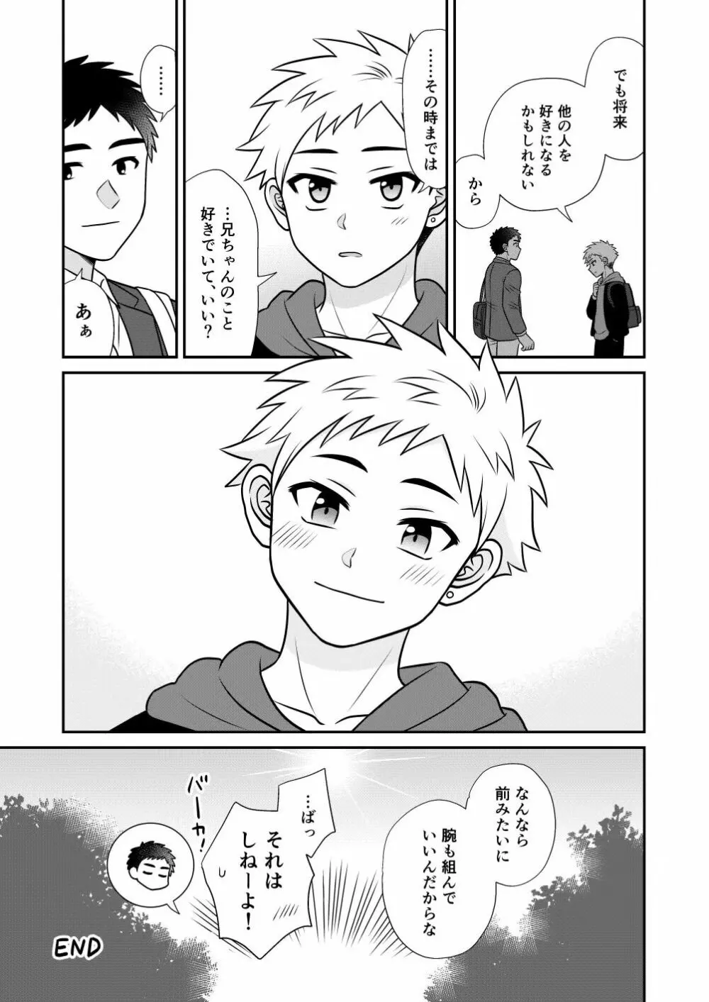 ツングレ弟と生真面目な兄 Page.55