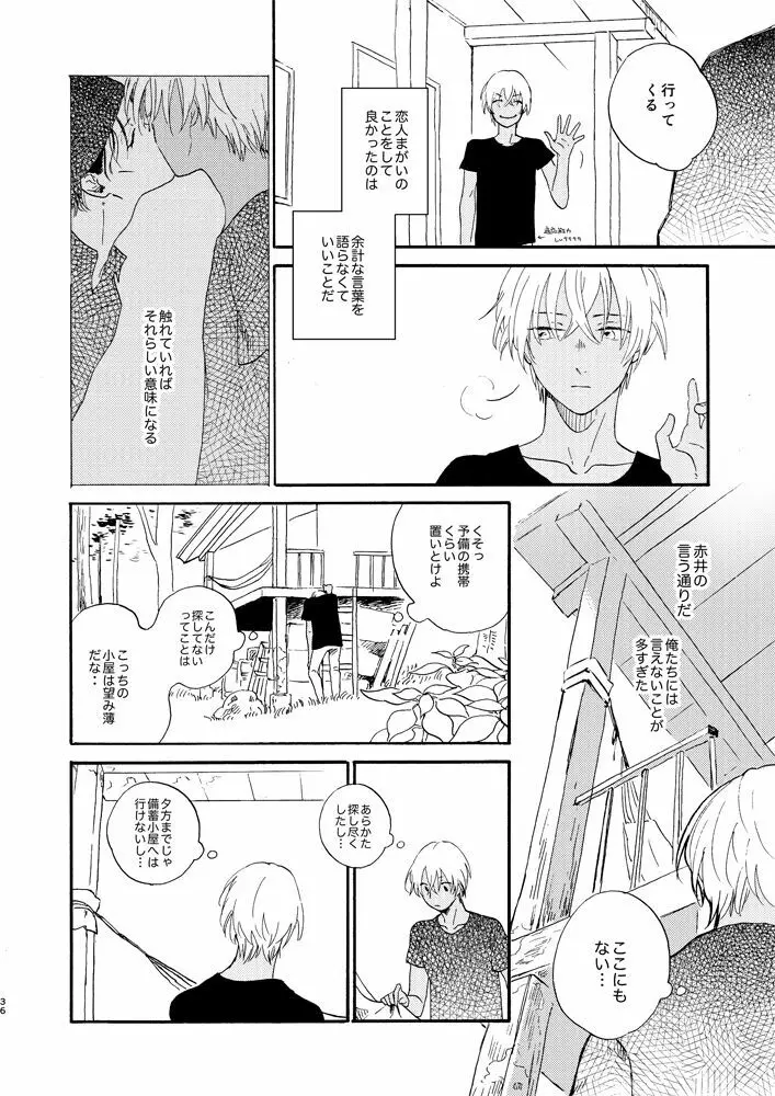 そして波の無い朝、前編 Page.38