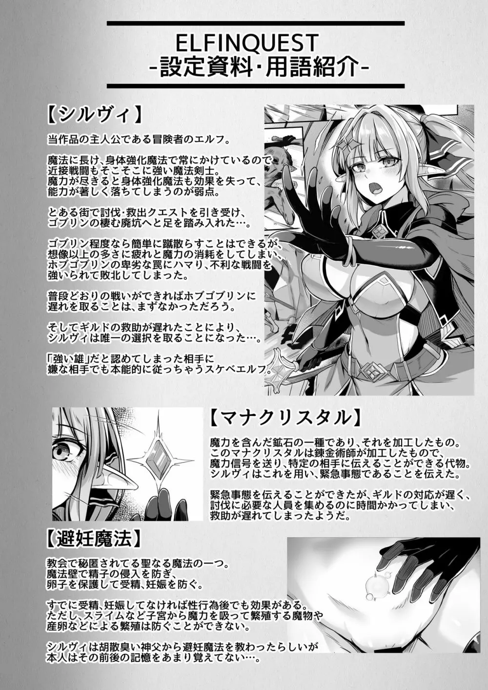 ELFIN QUEST #ゴブリン敗北編 Page.35
