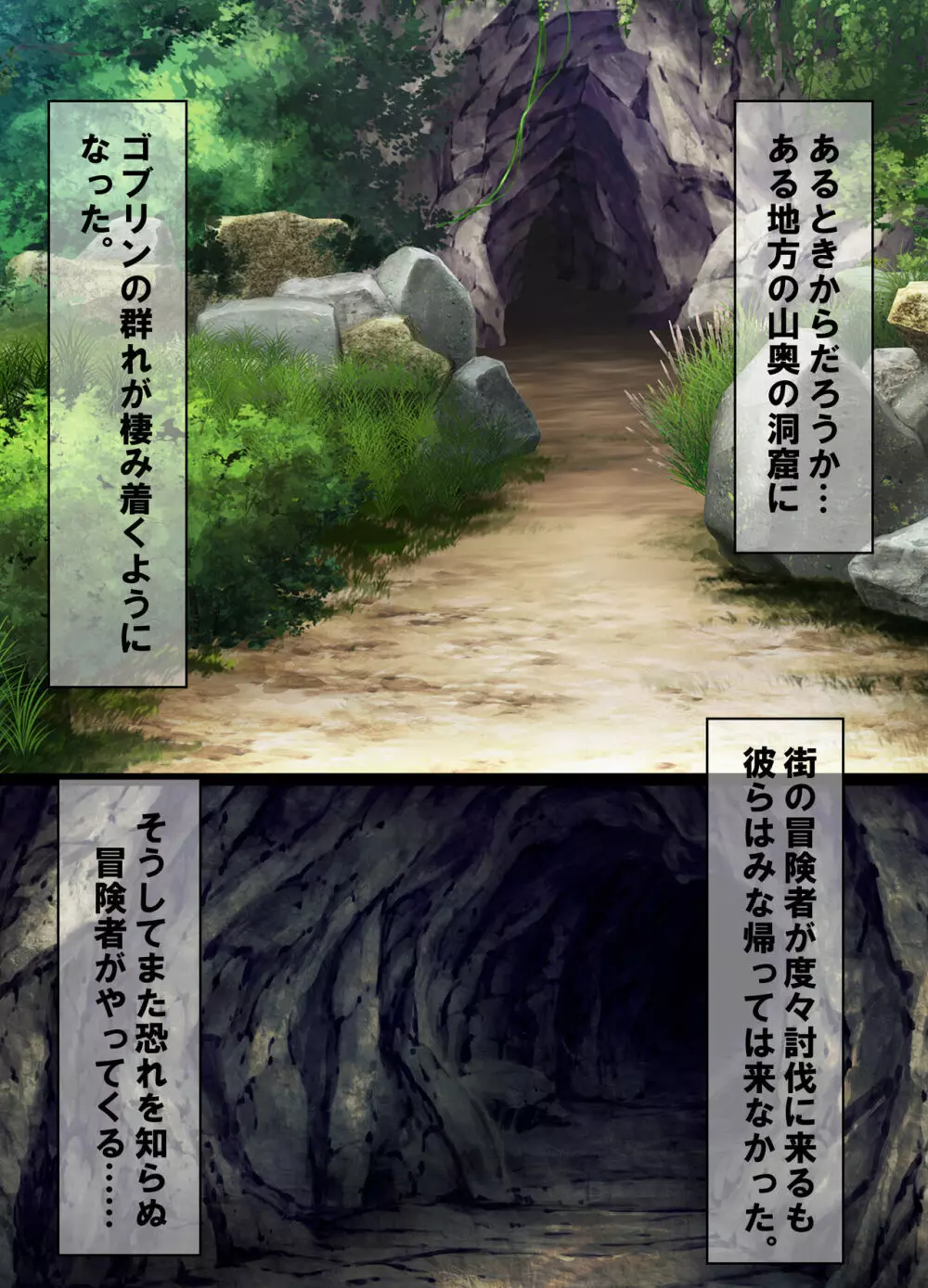 ゴブリンズ・スレイブ ~隷属洗脳でゴブリンの下僕に堕ちるメス冒険者たち~ Page.3