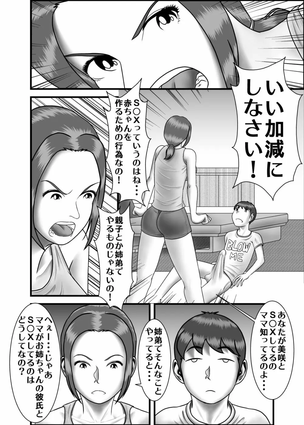 初めてのア○ルセッ○スの相手は母親でした Page.7