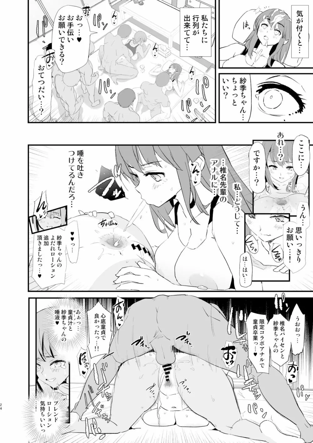 わたしたちのオナホ交換合宿・一日目と二日目！ Page.24