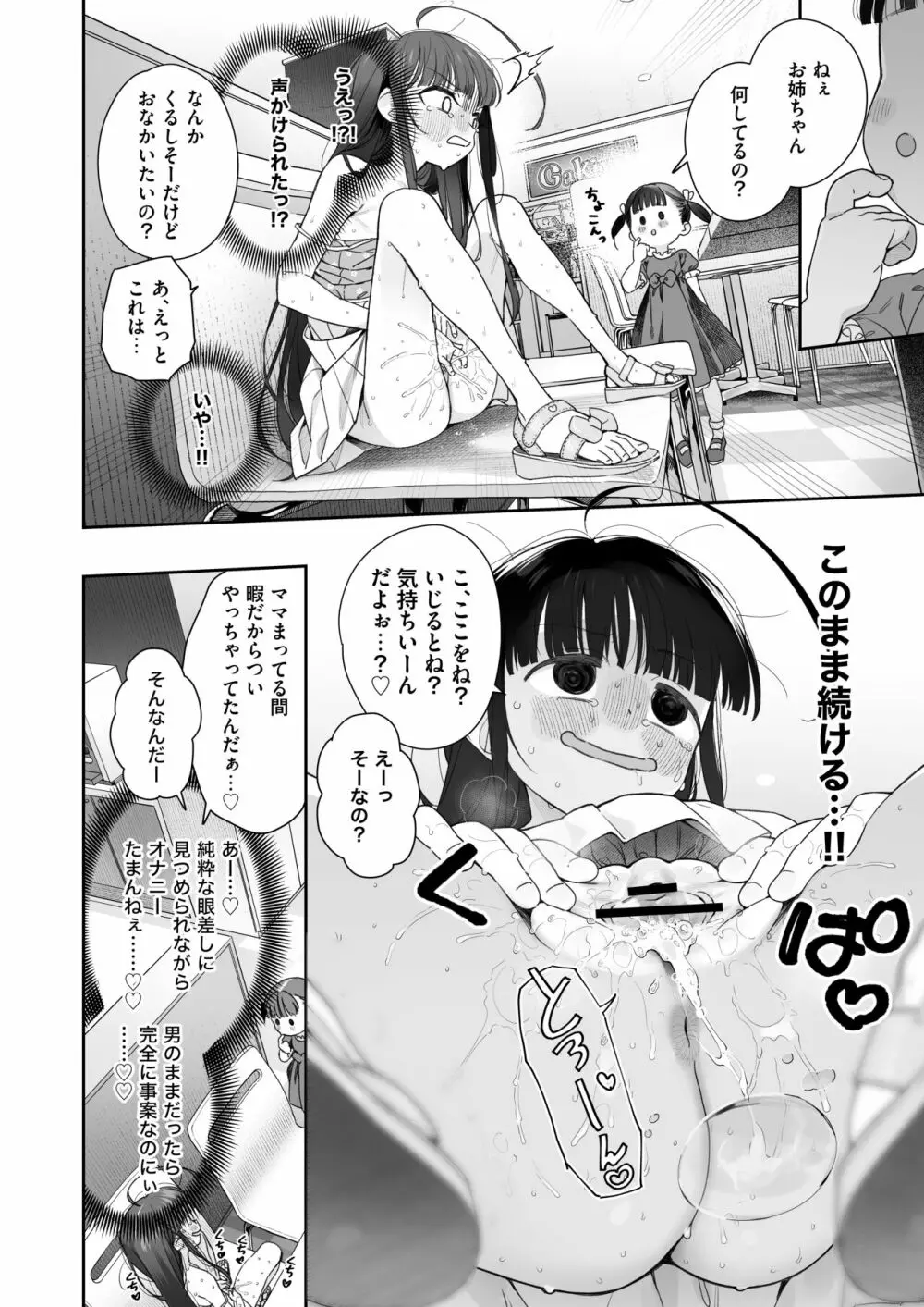 TSロリおじさんの冒険 オナニー編 Page.35