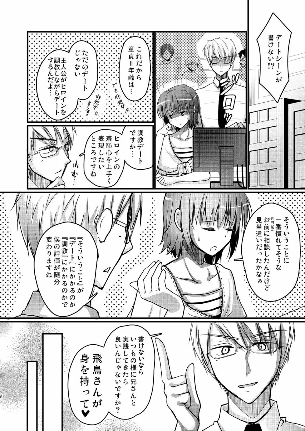 売れないエロゲライターが女装して女の子の気持ちを勉強してみた1～4＋α Page.43