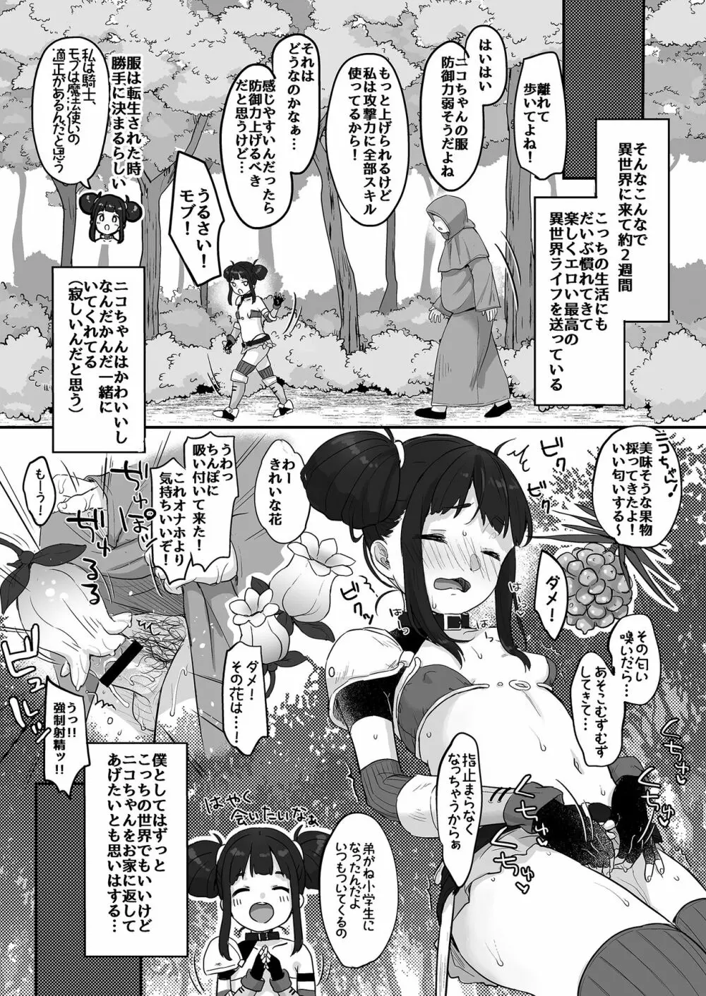 ニコとモブの異世界エロマンガ Page.12