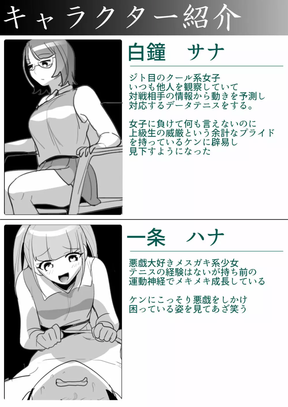 年下の女の子にいじめられるテニス部 Page.95