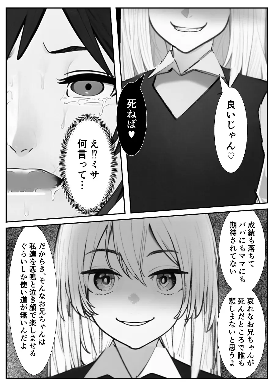 妹「マゾのお兄ちゃんになら何してもいいよね?」 Page.36