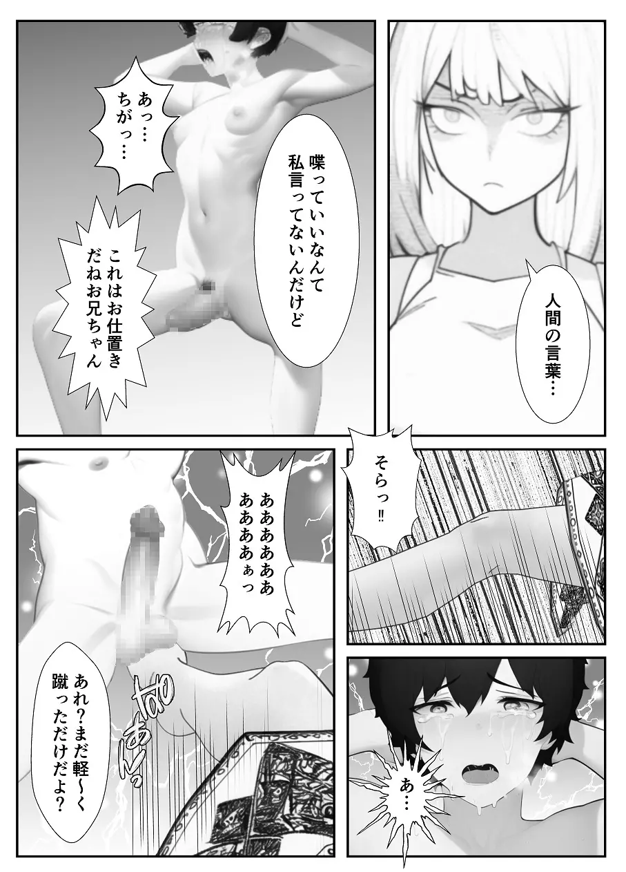 妹「マゾのお兄ちゃんになら何してもいいよね?」 Page.4