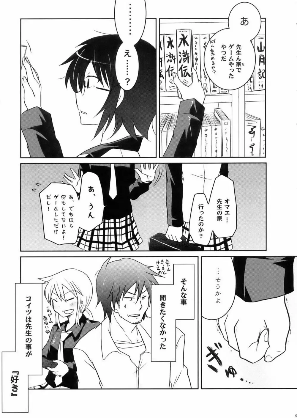 虎と馬との間には Page.7