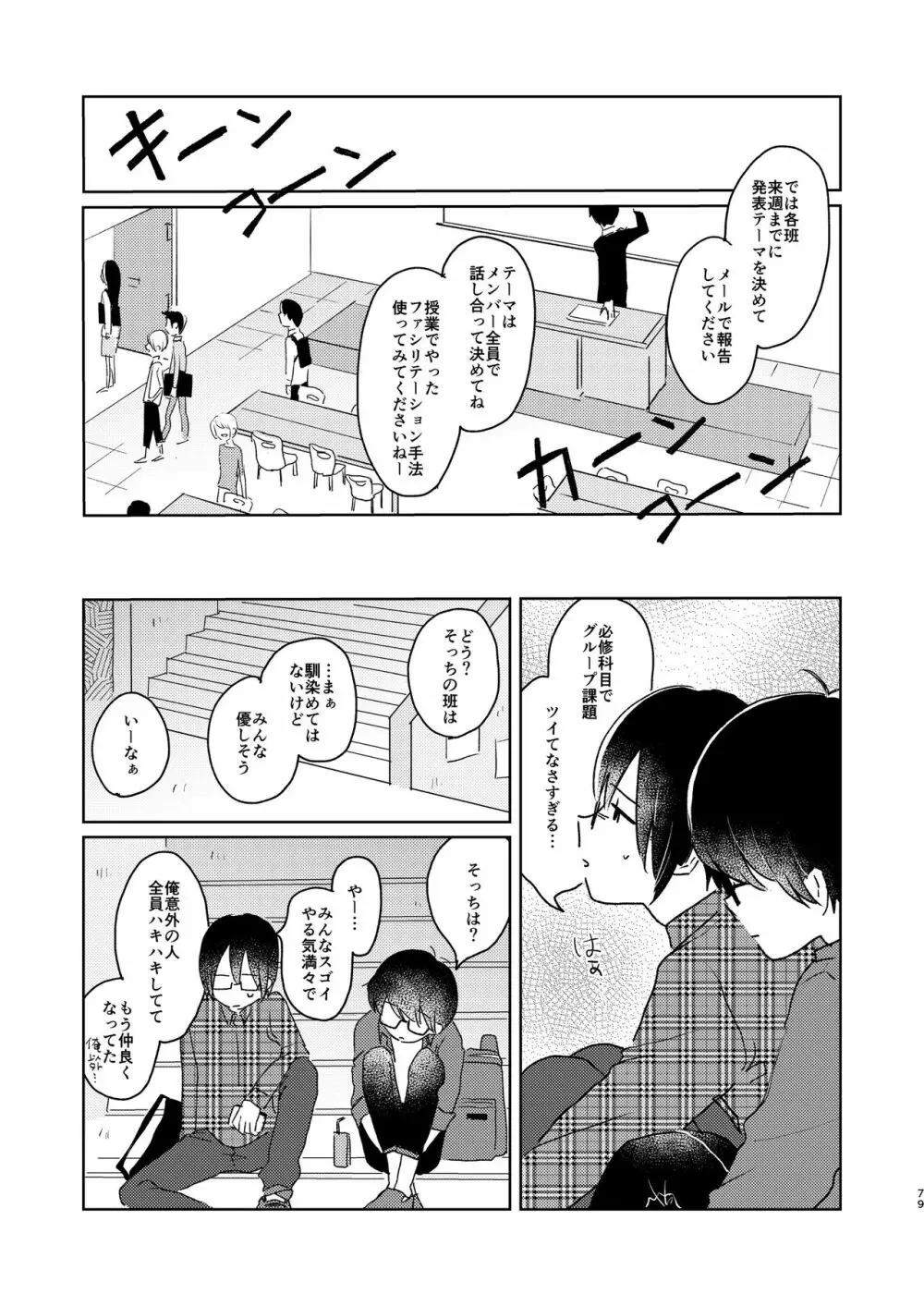 ぼくらの夏のはじめかた/この夏を終わらせないために Page.81