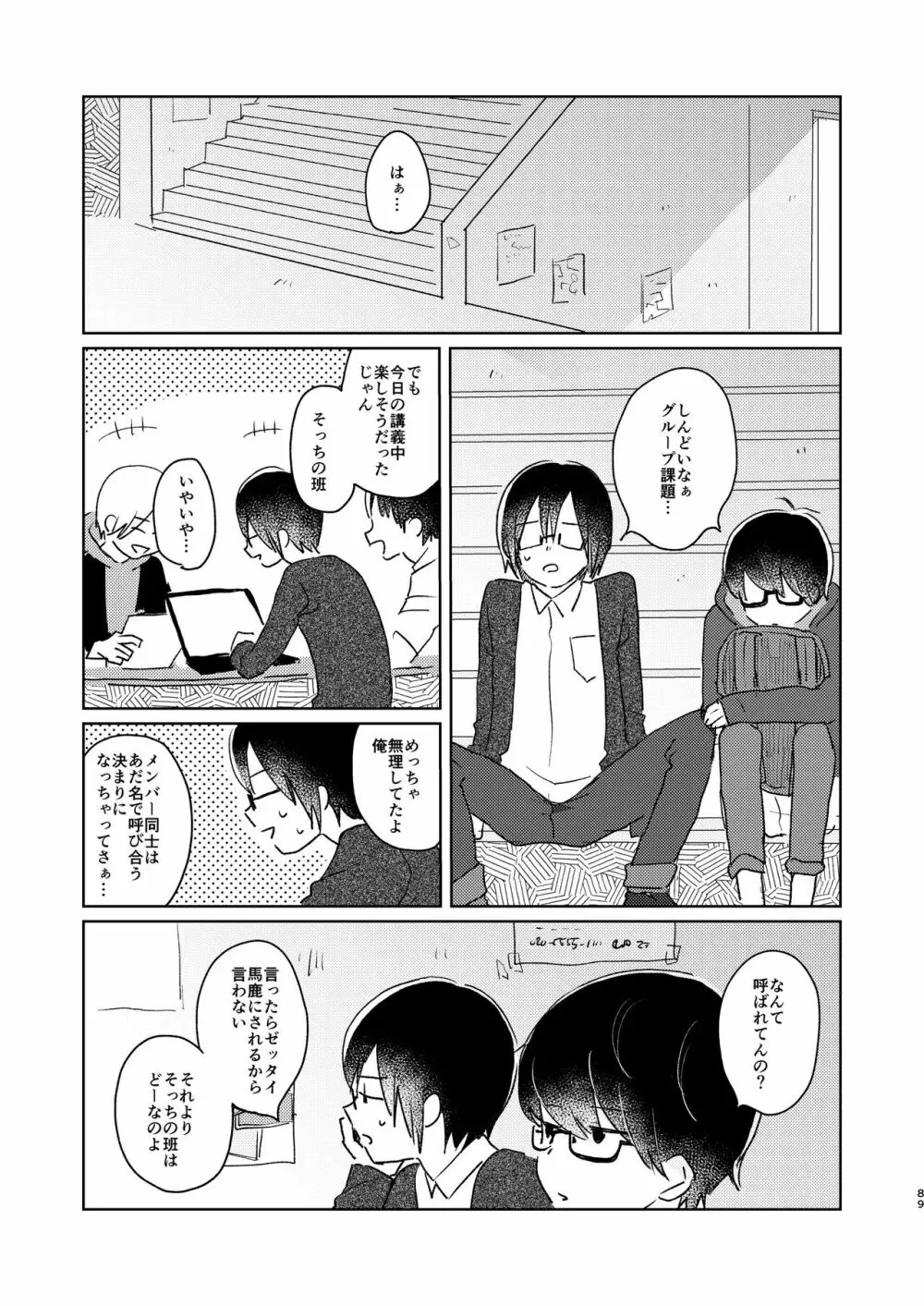 ぼくらの夏のはじめかた/この夏を終わらせないために Page.91