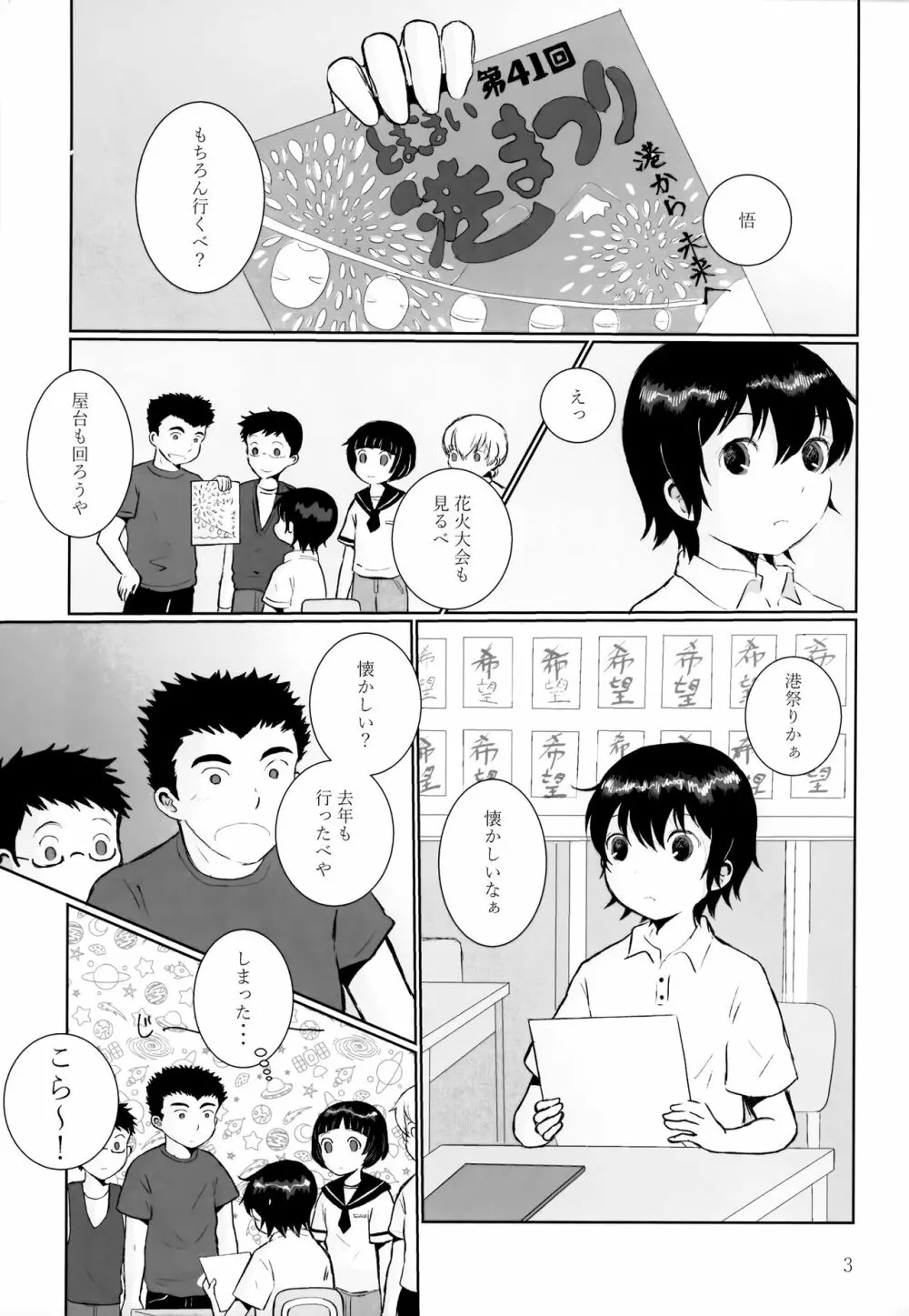 夜夏の冷水塊 Page.2