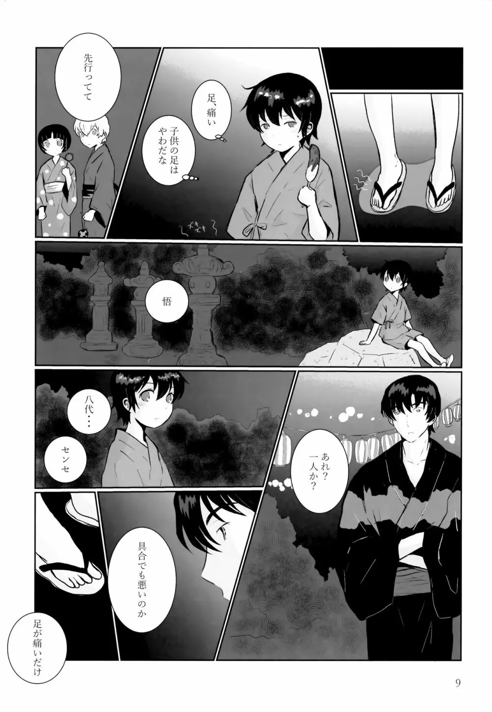 夜夏の冷水塊 Page.8