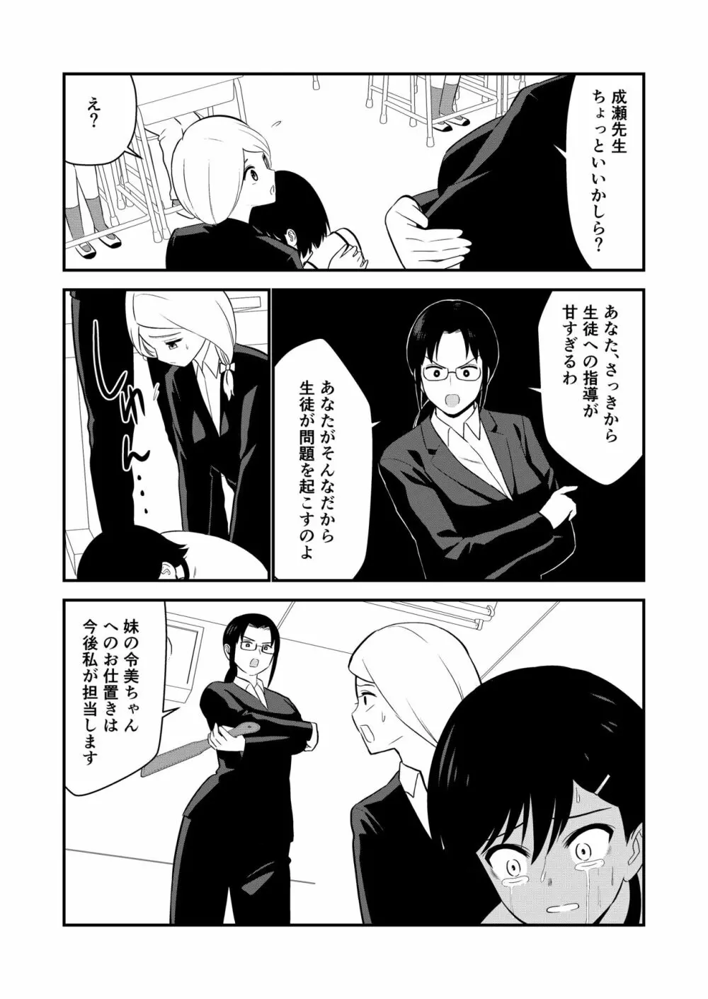 お仕置きされて1日下半身の着衣が禁止される学校 #2 Page.68