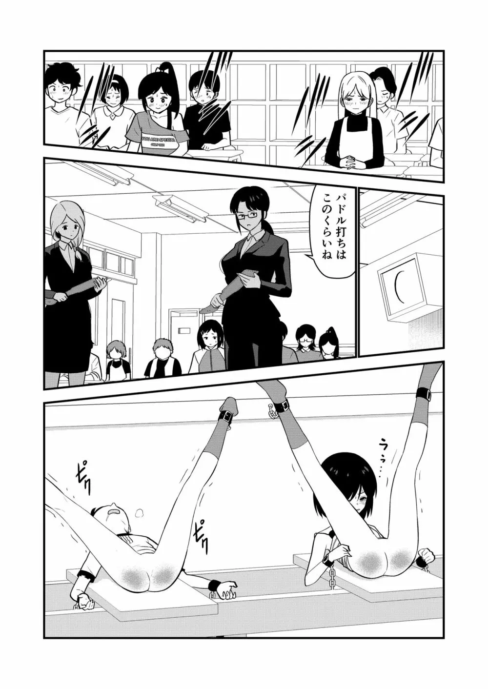 お仕置きされて1日下半身の着衣が禁止される学校 #2 Page.80