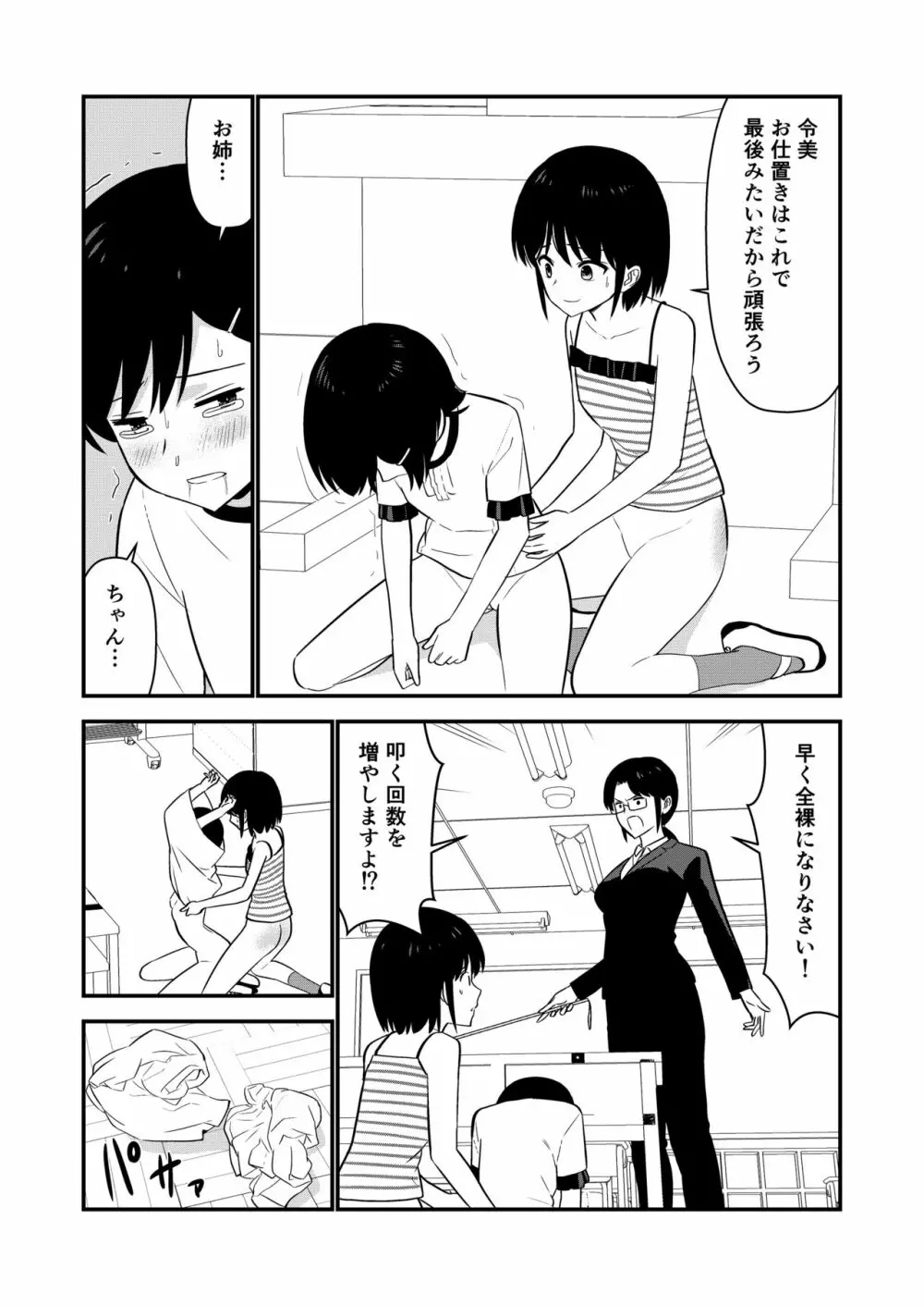 お仕置きされて1日下半身の着衣が禁止される学校 #2 Page.84