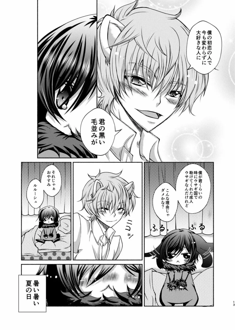 狼スザク×黒兎ルルシュ詰め Page.11