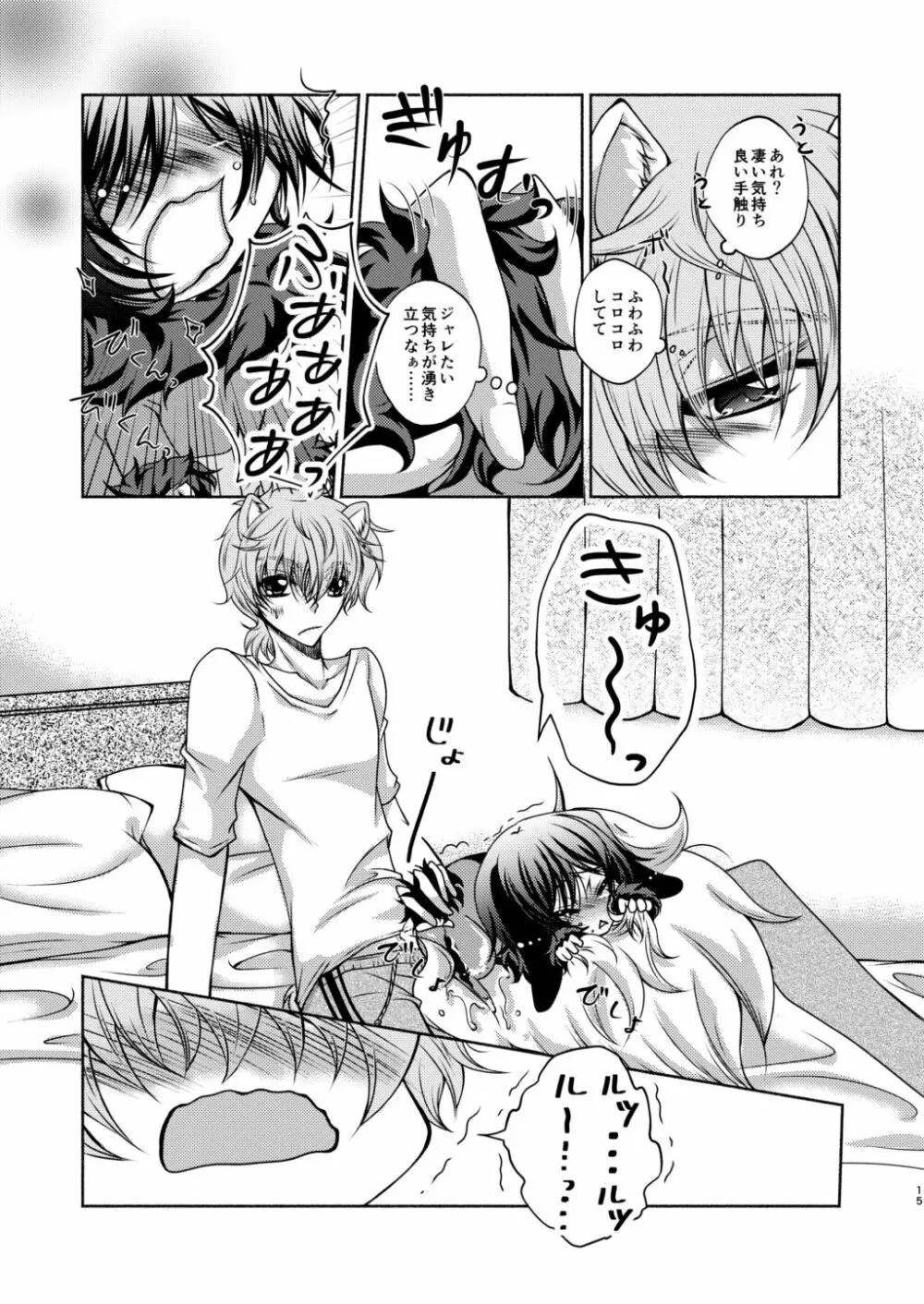 狼スザク×黒兎ルルシュ詰め Page.13