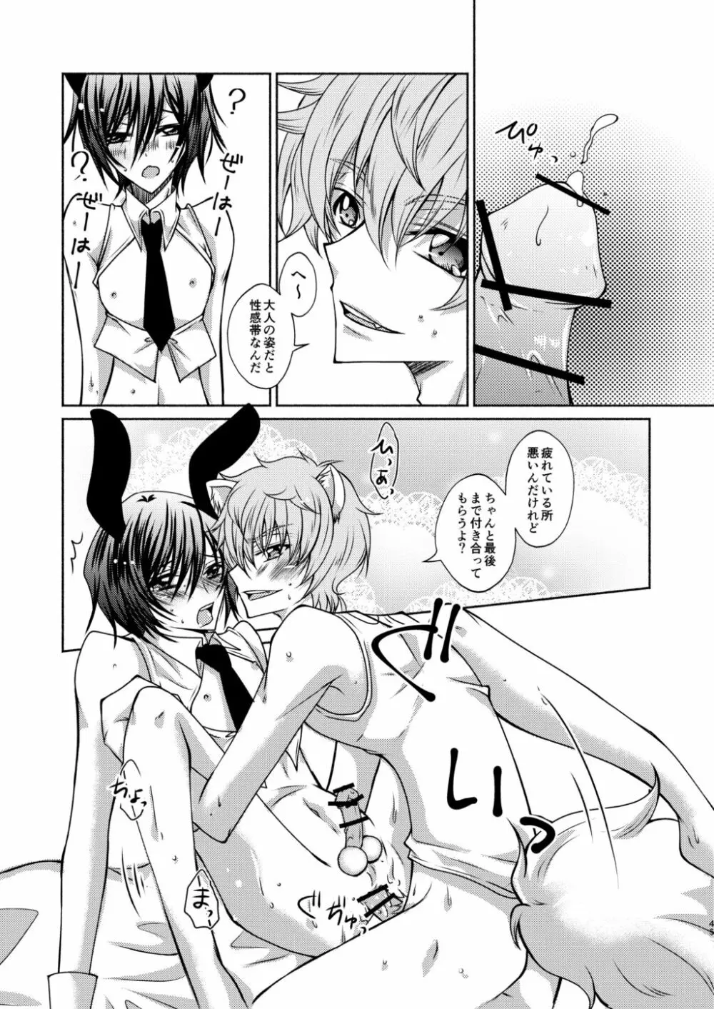 狼スザク×黒兎ルルシュ詰め Page.43