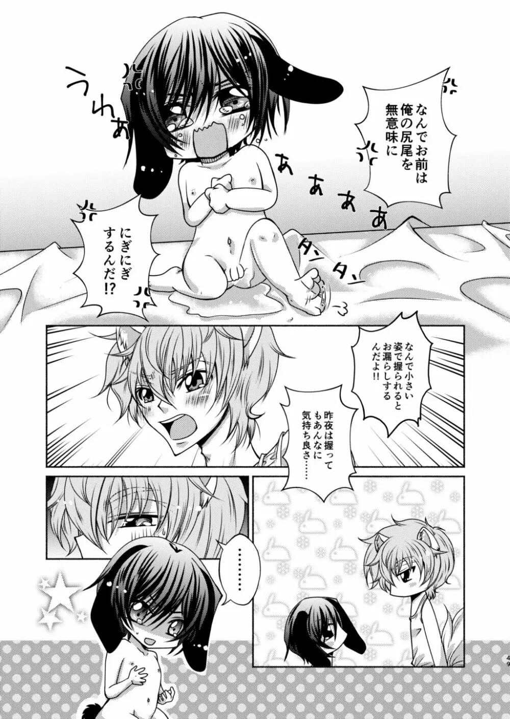 狼スザク×黒兎ルルシュ詰め Page.47