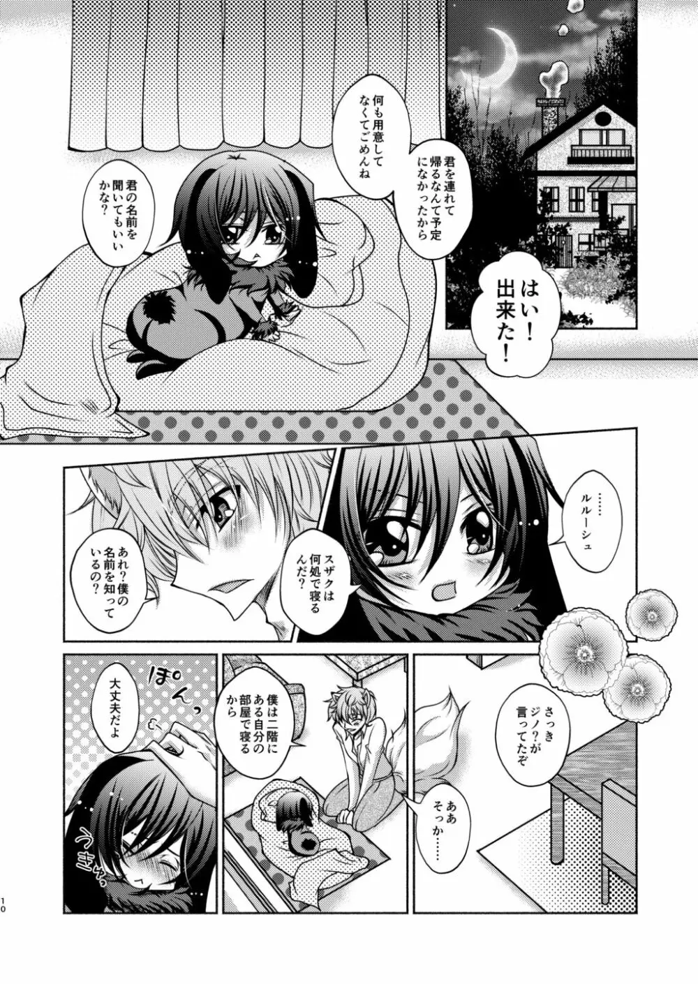 狼スザク×黒兎ルルシュ詰め Page.8