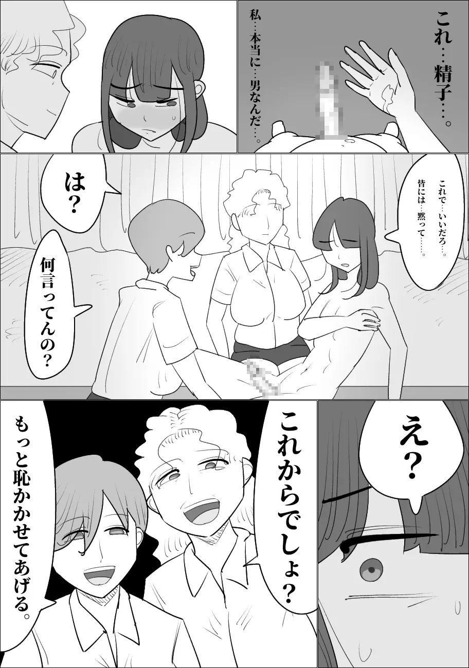 生意気な女が男体化させる。 Page.35