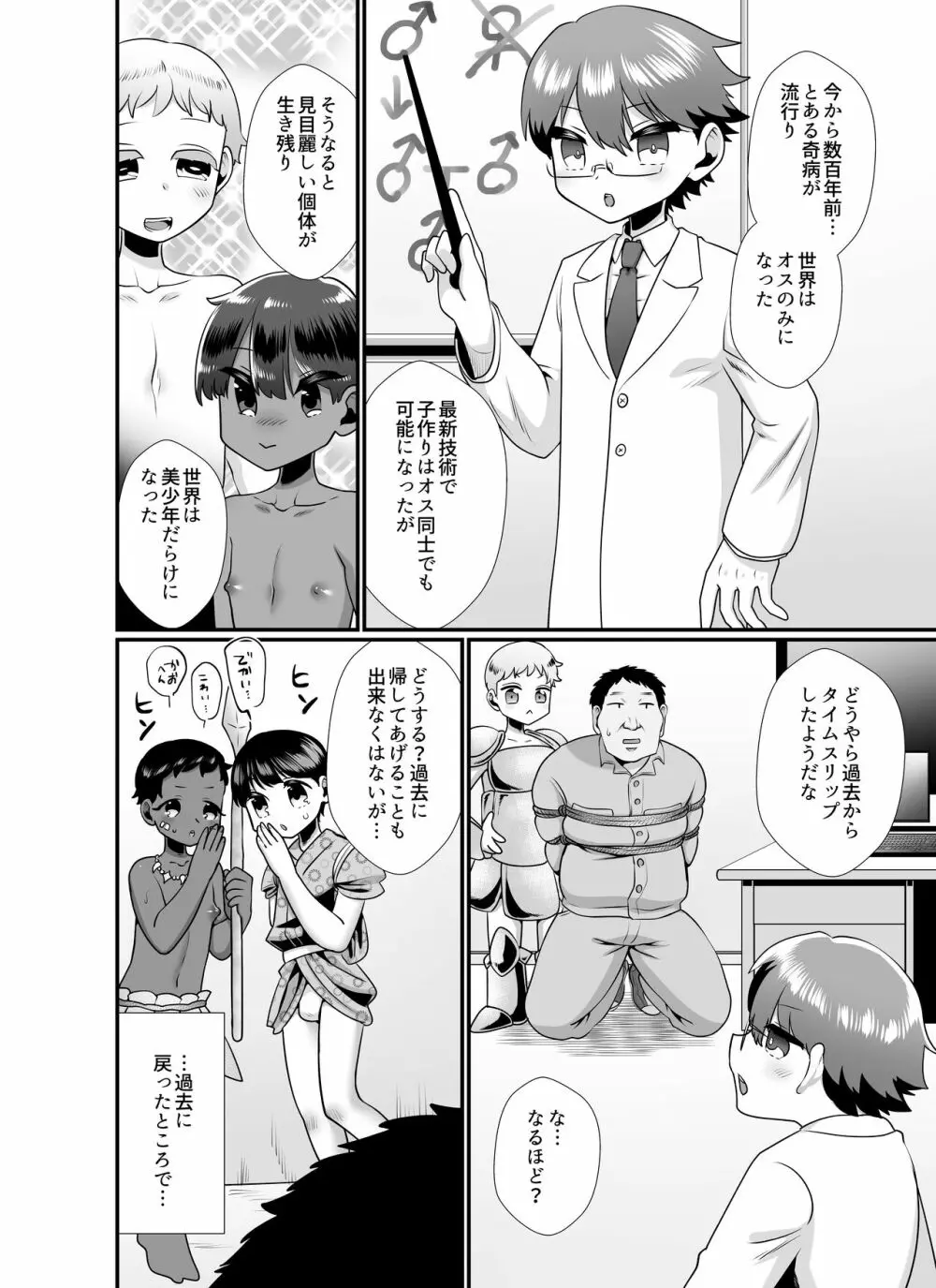 こちらはショタハーレム～ショノ国編&バナナショタ園編～ Page.4