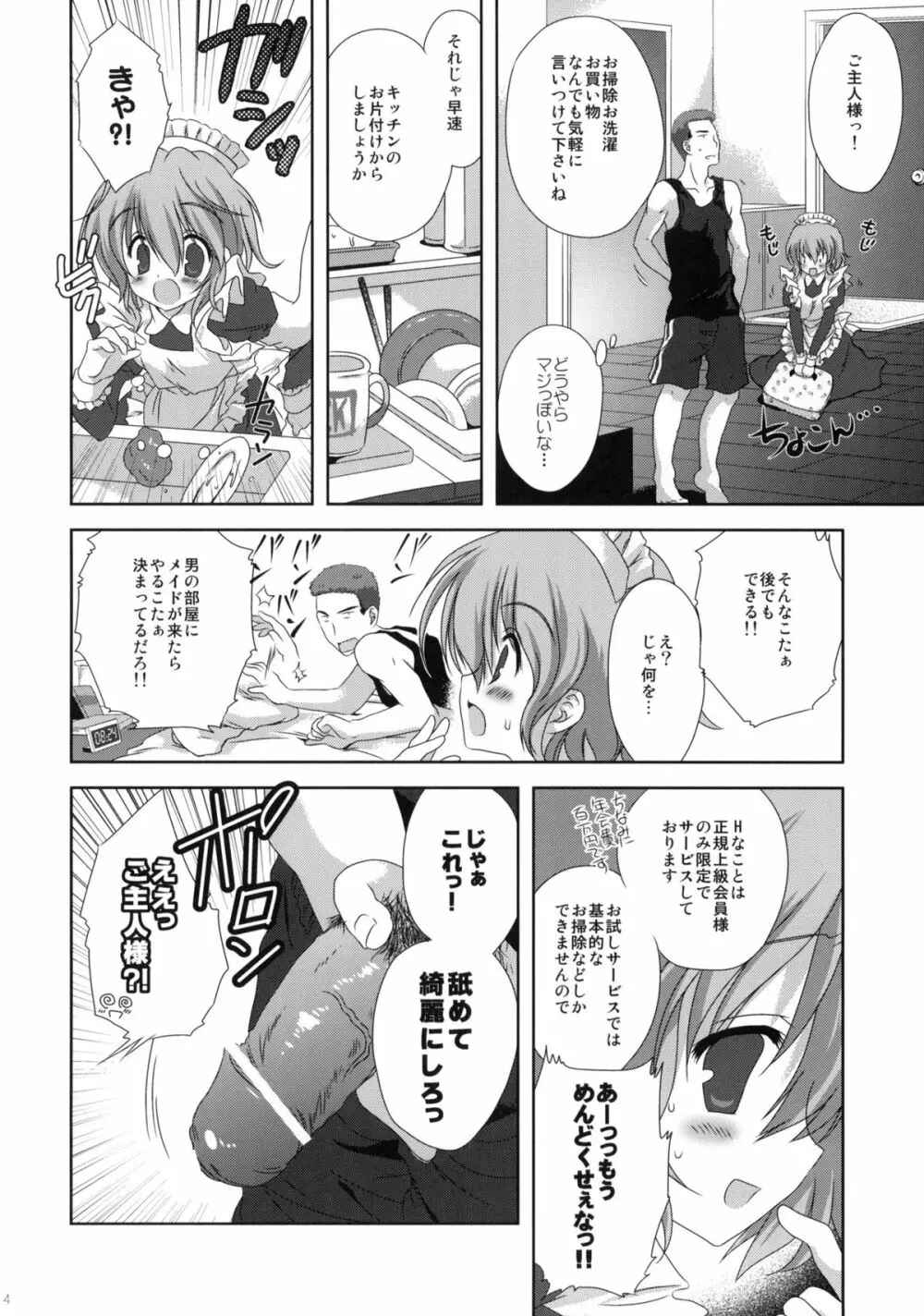 俺の家に日曜の朝っぱらからメイドロボがやってきた Page.3