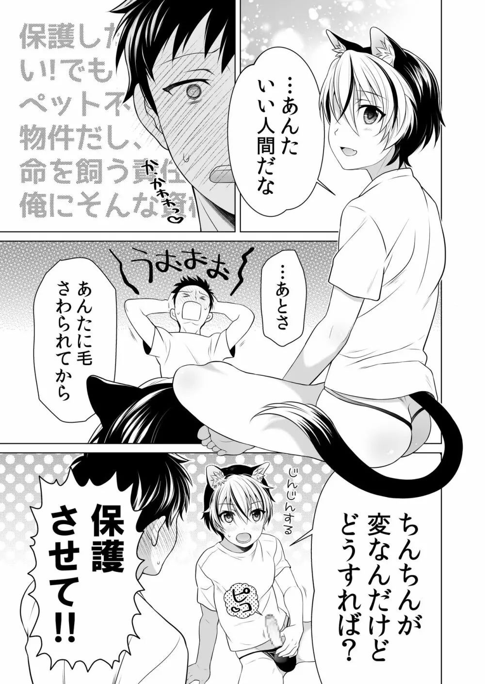 好みのノラ愛玩獣人におどされてます Page.8