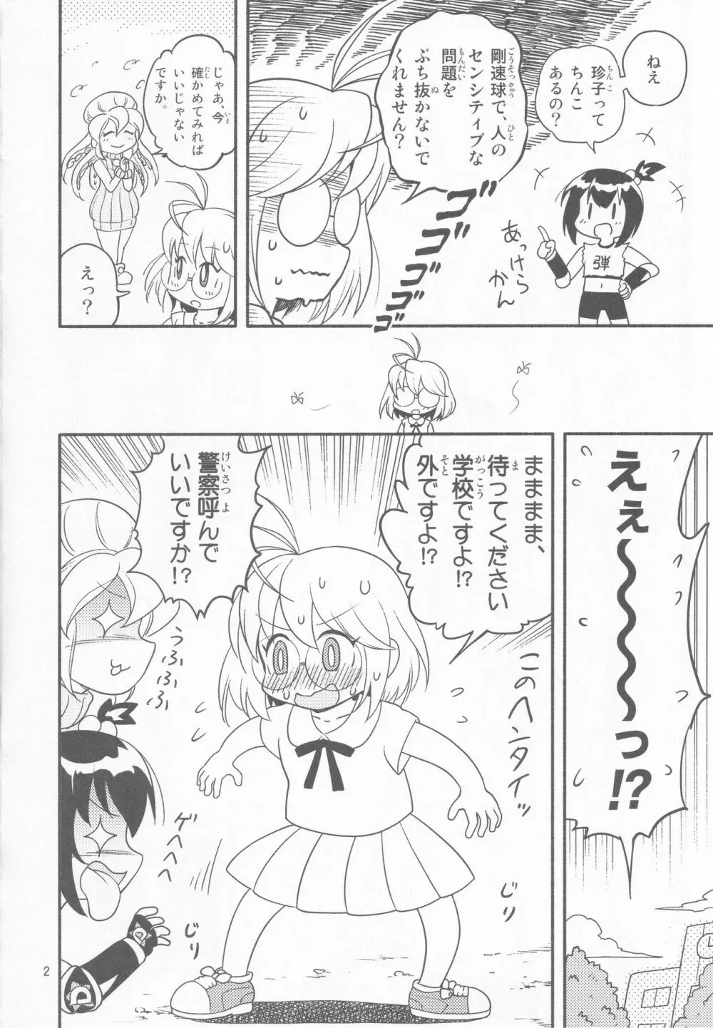 珍子にちんこはあるのかないのかそれが問題だ Page.2