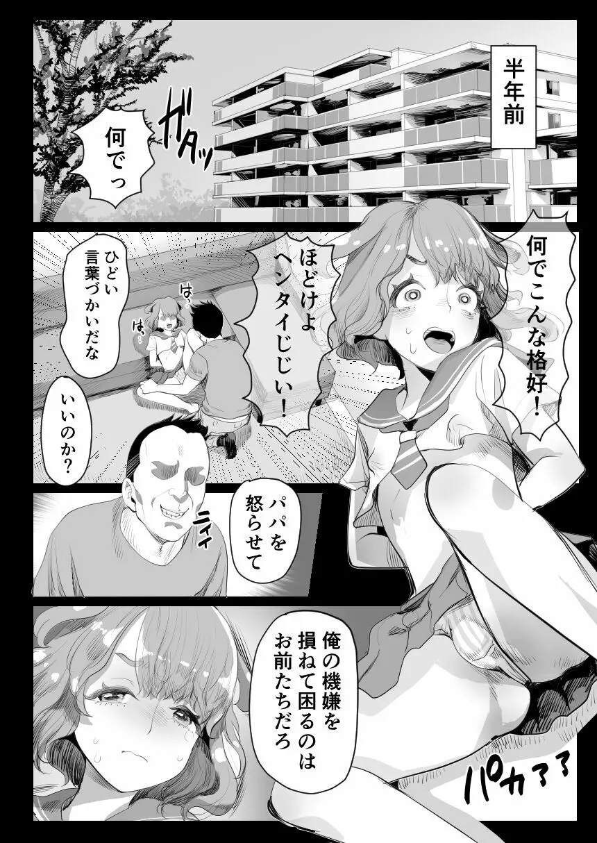 パパのオナホになれ!スケベ親父の餌食になった男の娘 Page.5