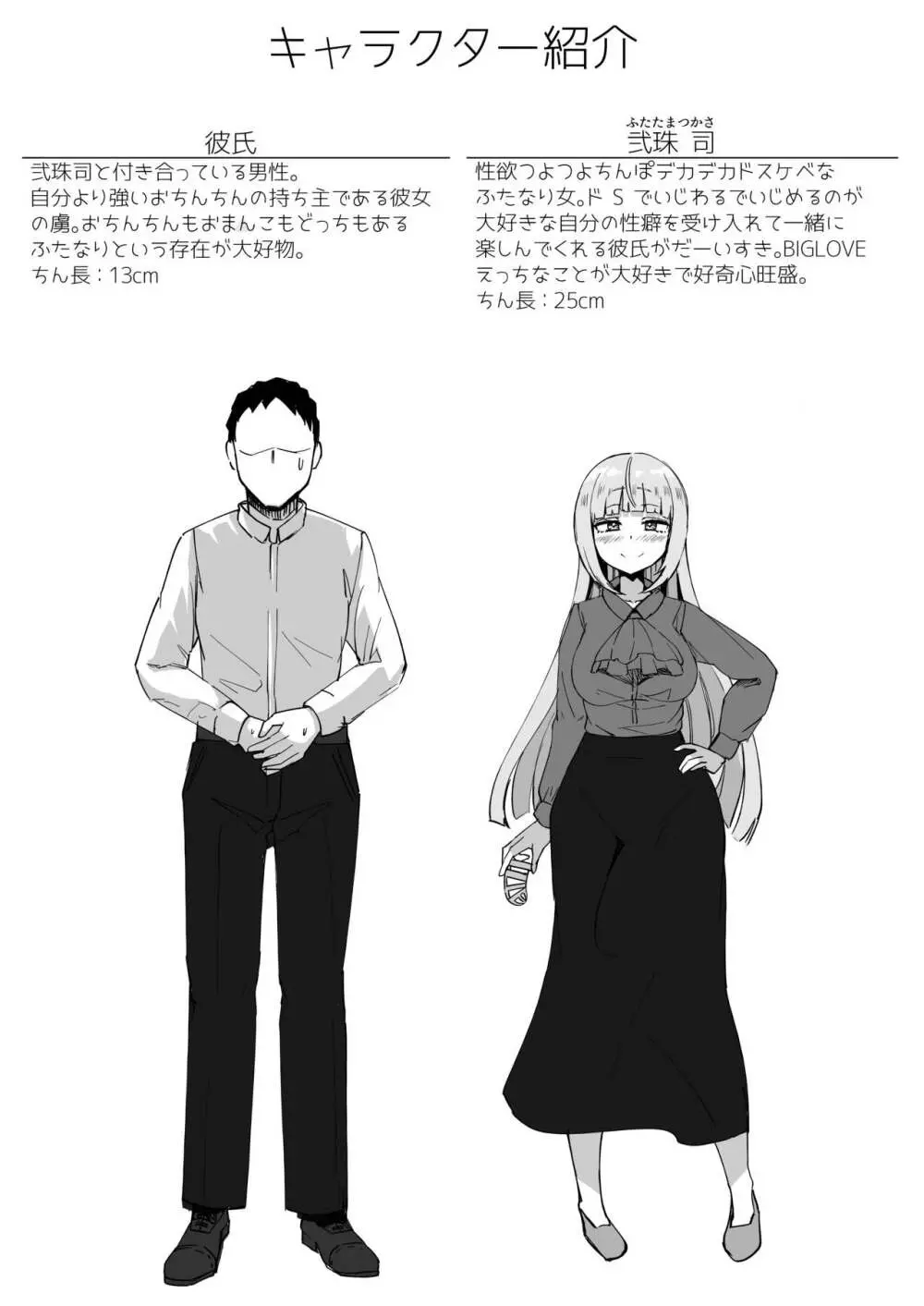 ふたなりOL弐珠司ちゃんといちゃらぶ射精管理~ポリネシアンセックスで快楽漬けの5日間~ Page.2
