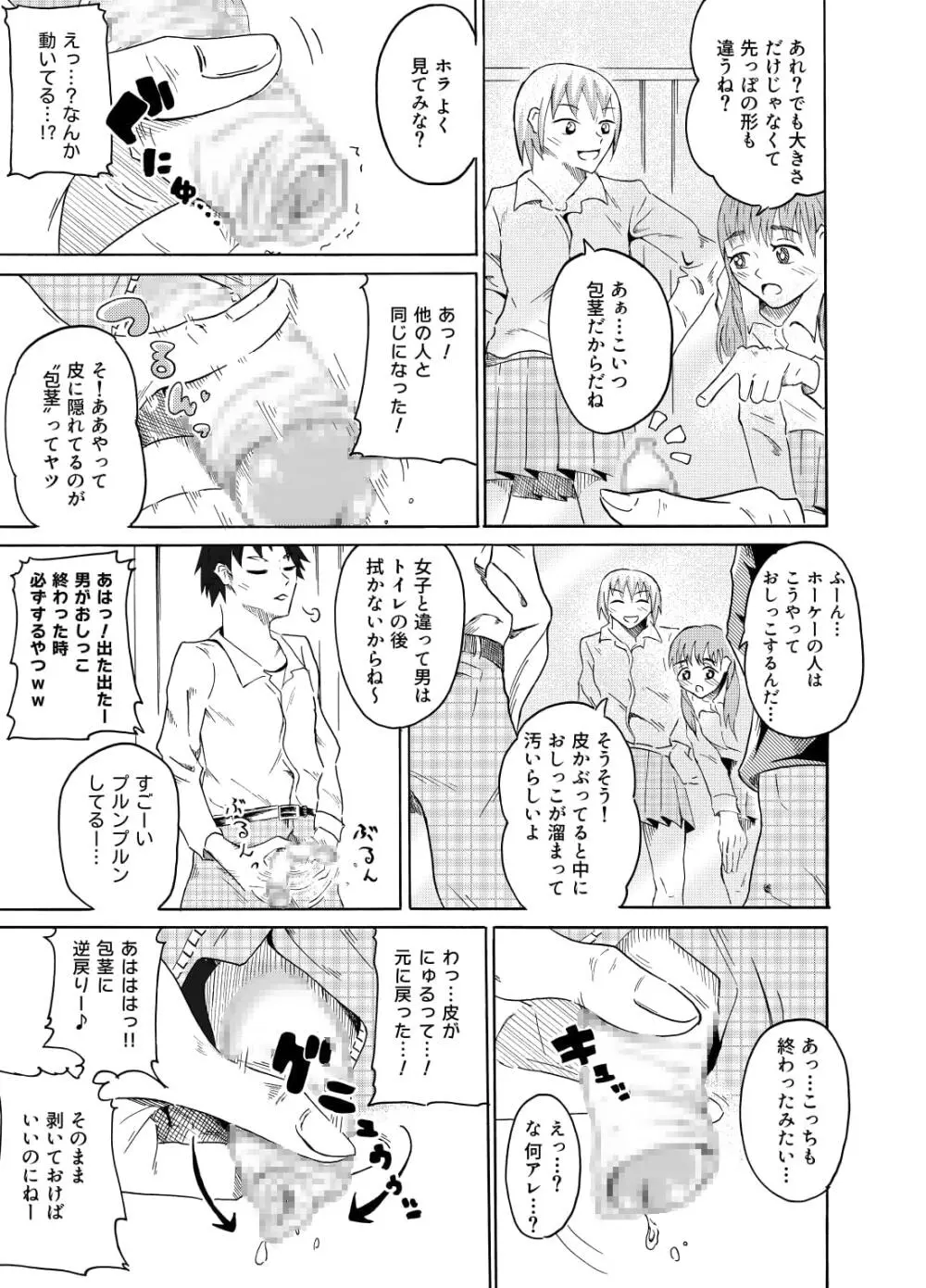 ちんこ　cfnm　漫画 BLアーカイブ