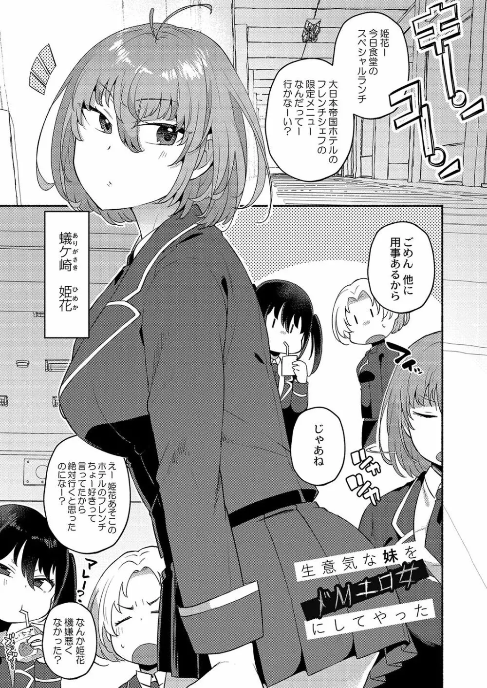 大丈夫。実妹の攻略本だよ。 Page.6