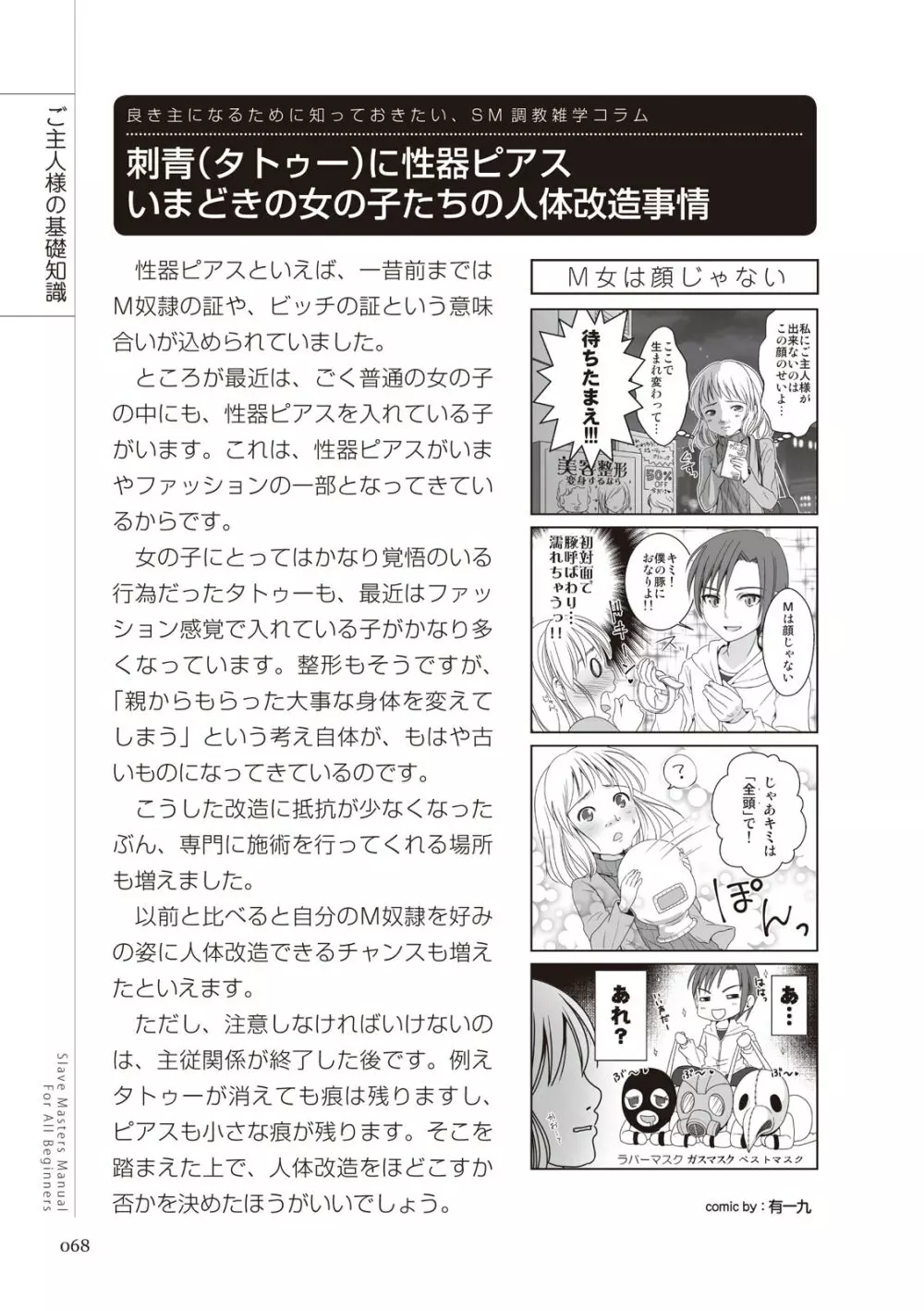 ゼロから始めるSMマニュアル かわいい奴隷飼育術 Page.68