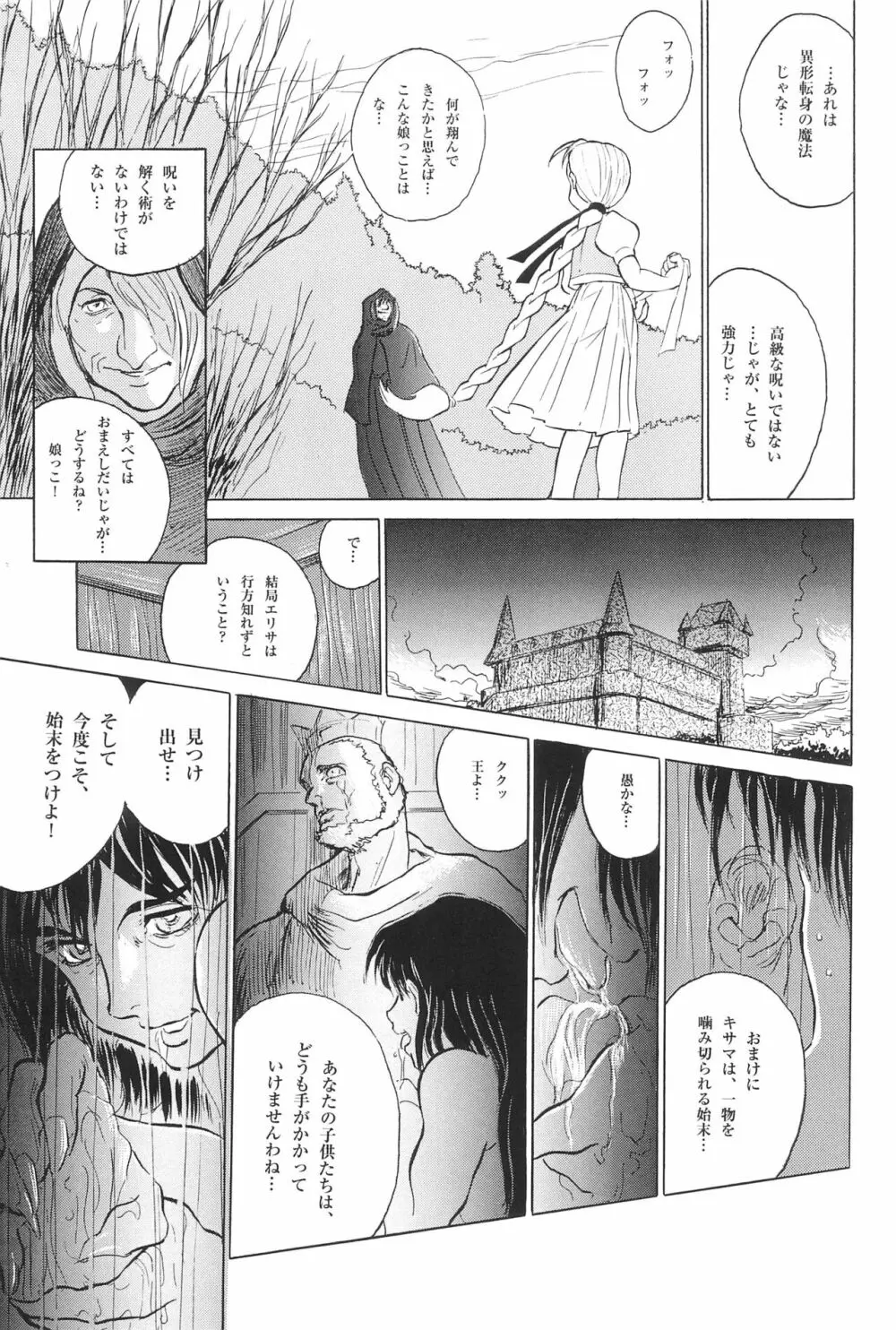 倒錯童話集 6.0 野の白鳥 Page.17