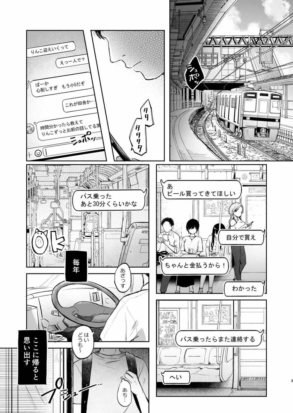 りんこと叔父さんの初めての夏休み Page.2
