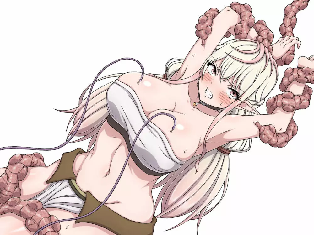 誘惑巨乳女エルフは搾乳モンスターの餌にされ~自慢の巨乳をエッチに改造され榨乳地獄に堕とされるカラダ~ Page.145