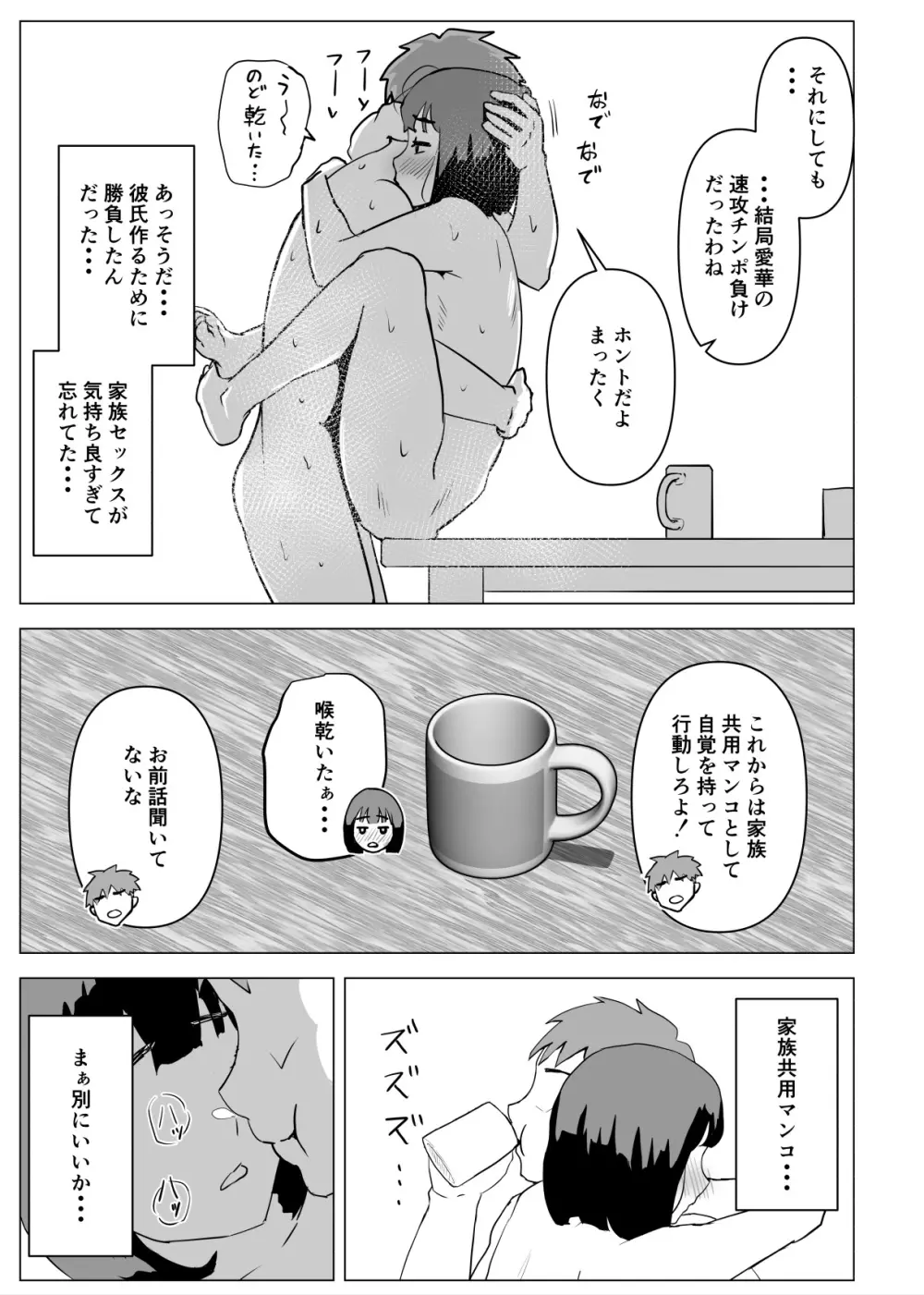 ウチでは家族セックスは常識らしい Page.62