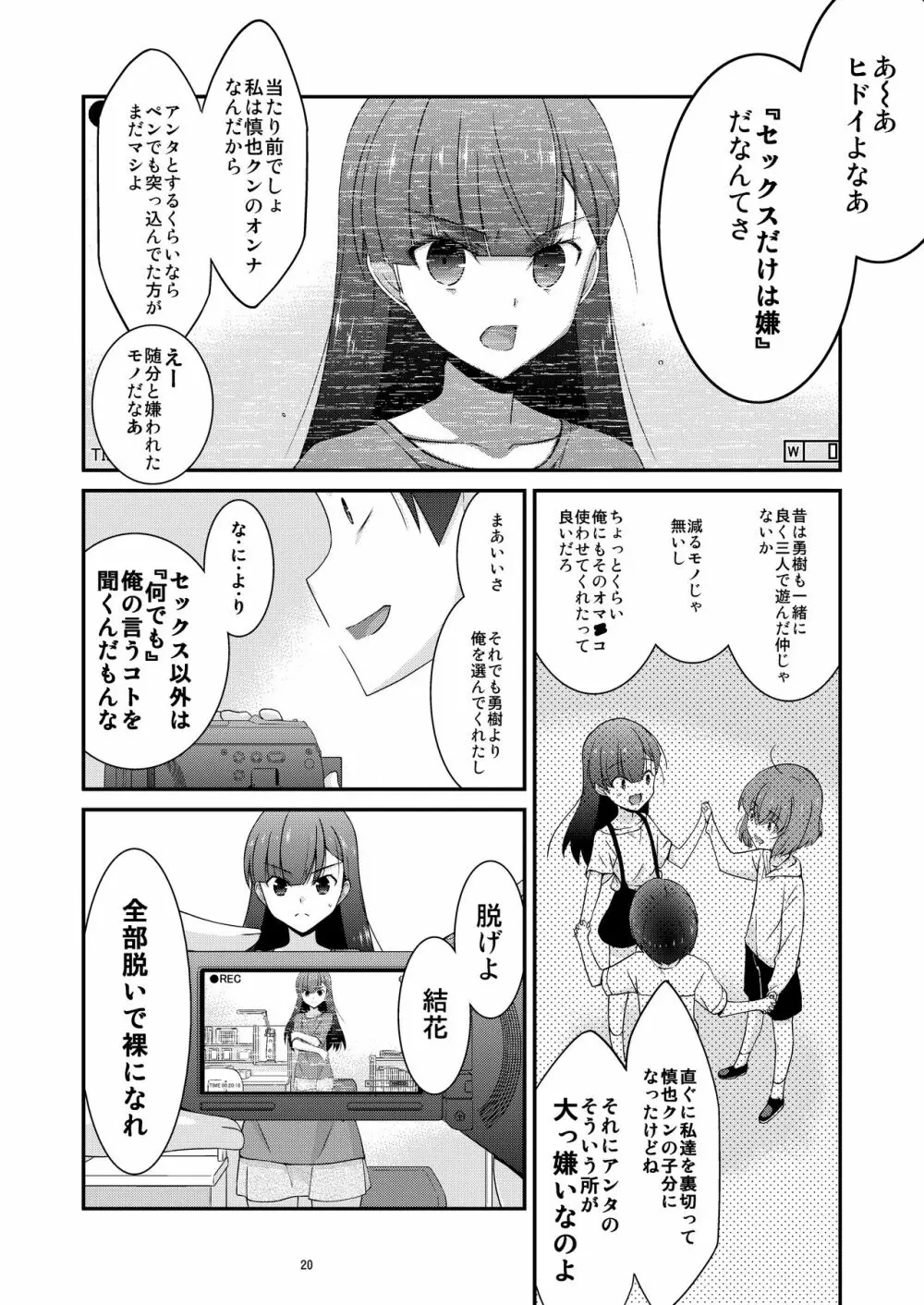 あの子がアイツのオモチャになった日 岡部結花編2 前篇 Page.20