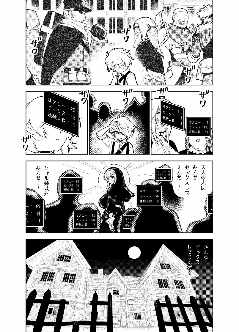 憧れのお姉ちゃんのえっちなステータスが見えるようになっちゃったボクは… Page.10