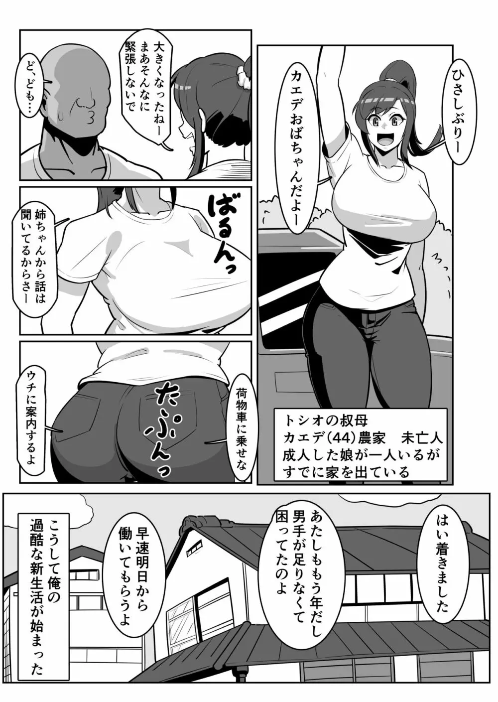 ボテおばっ 〜居候先の叔母さんを孕ませてボテ腹セックス三昧！〜 Page.5