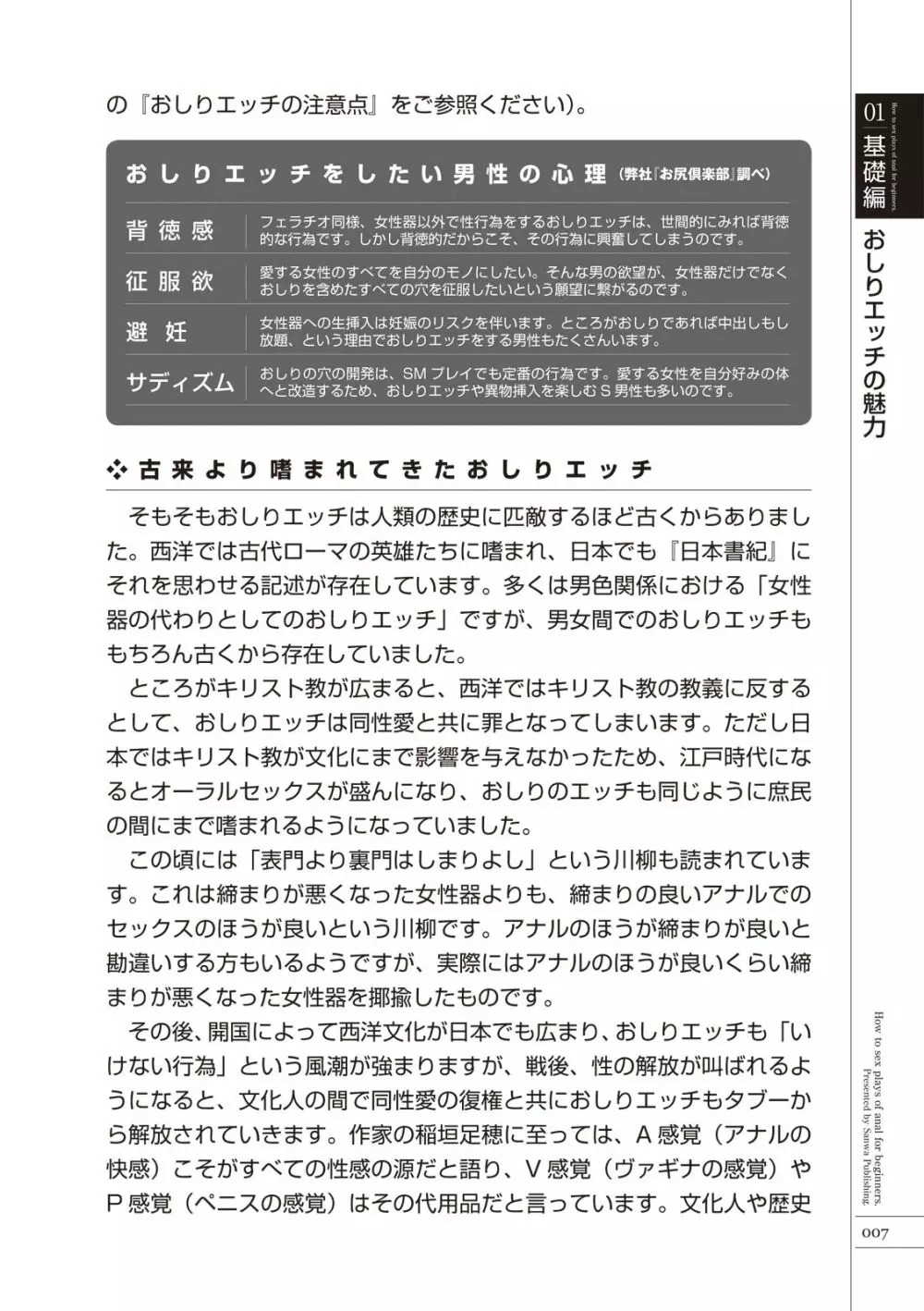 いますぐデキる 図説おしりエッチマニュアル Page.9