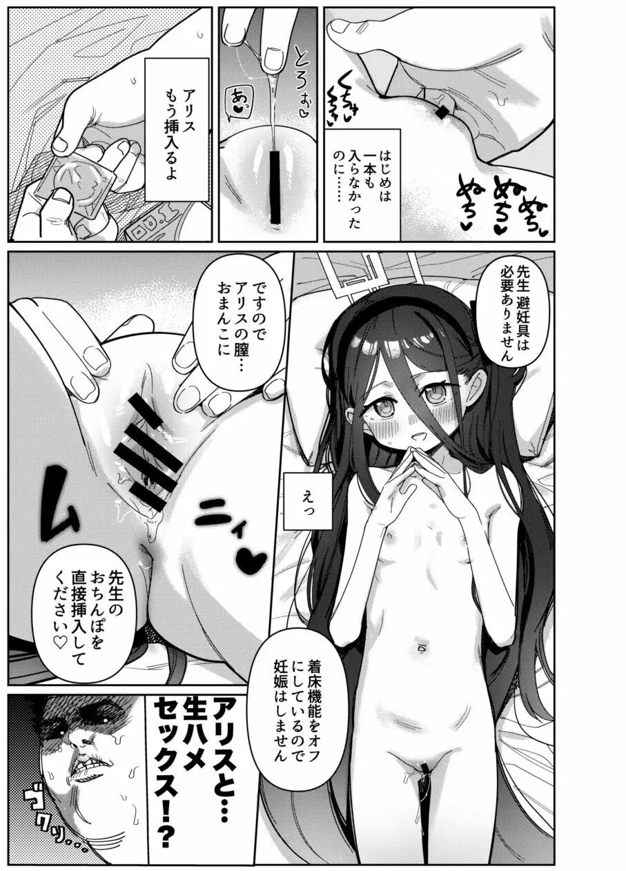 先生は弱いのでアリスが守護ります! Page.11