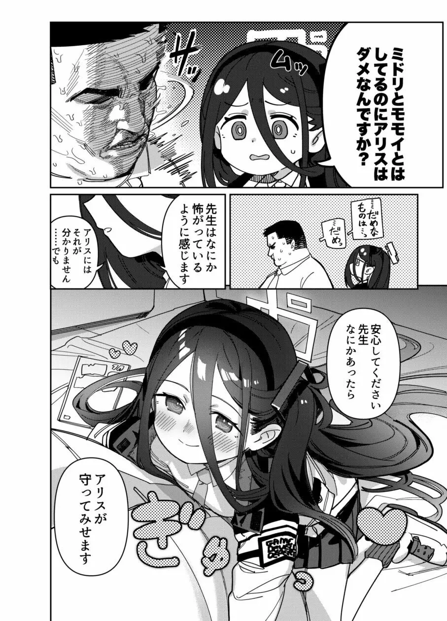 先生は弱いのでアリスが守護ります! Page.6