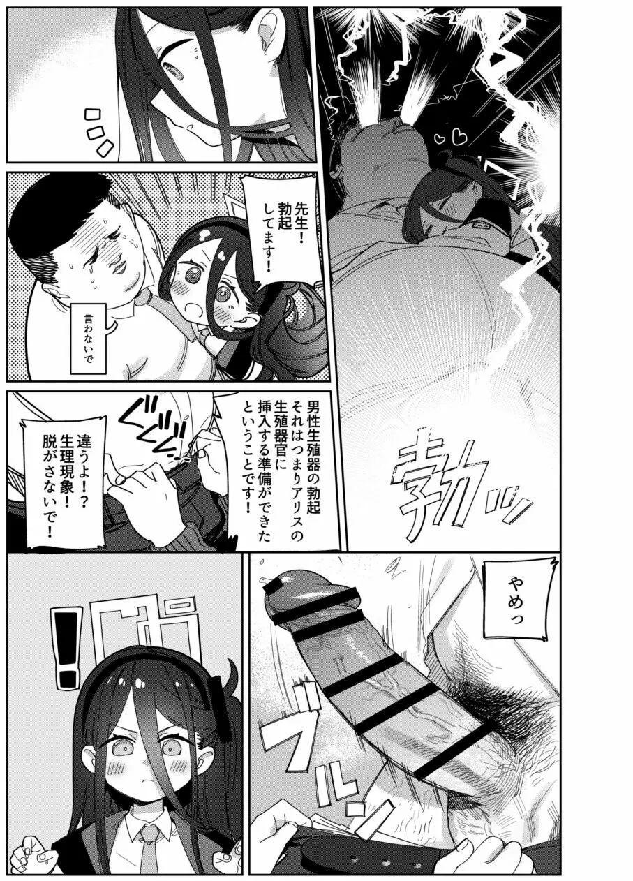 先生は弱いのでアリスが守護ります! Page.7
