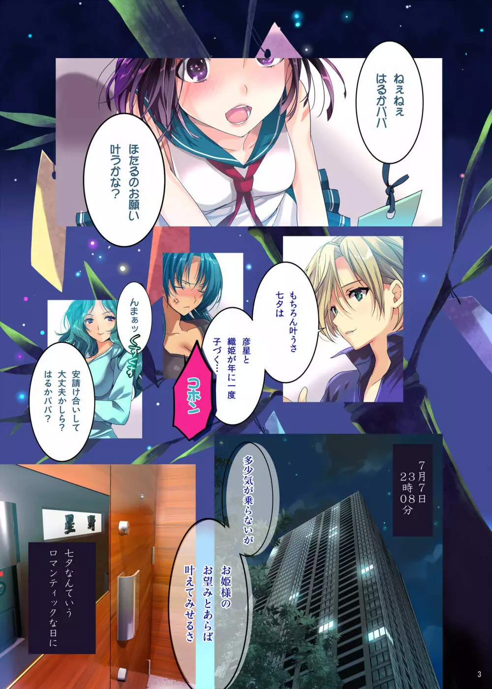 華麗に外部家族子作り計画 1+2 Page.3