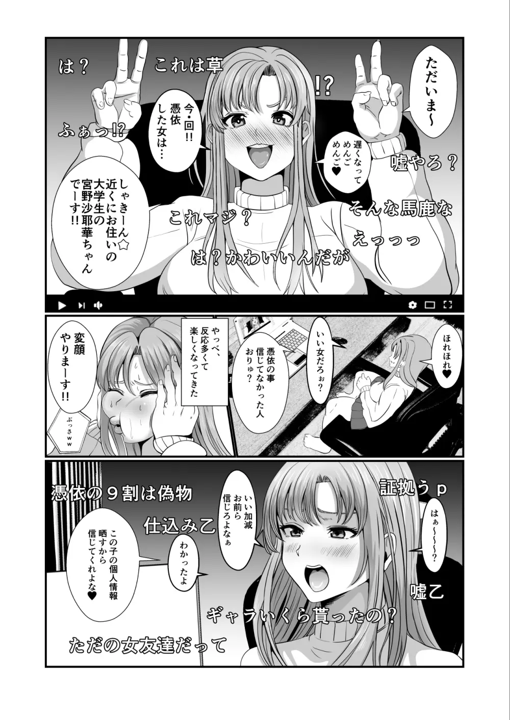 憑依系 YTuber ~奪った体で配信活動~ Page.9
