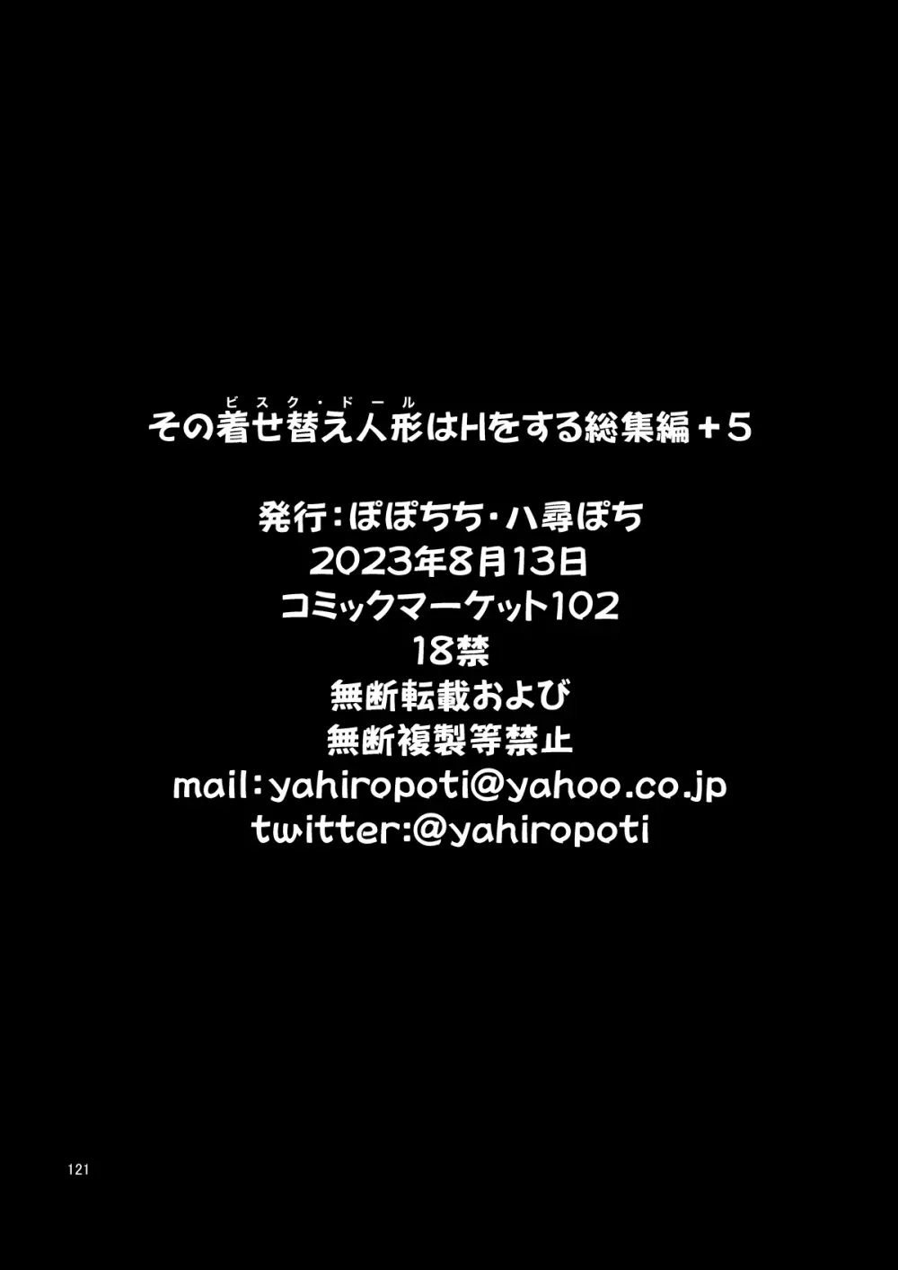 その着せ替え人形はHをする総集編＋5 Page.121